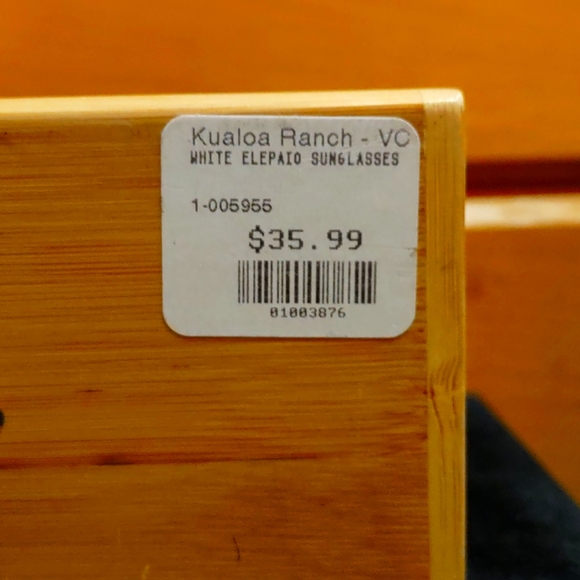 White Elepaio Sunglasses - Picture 9 of 9